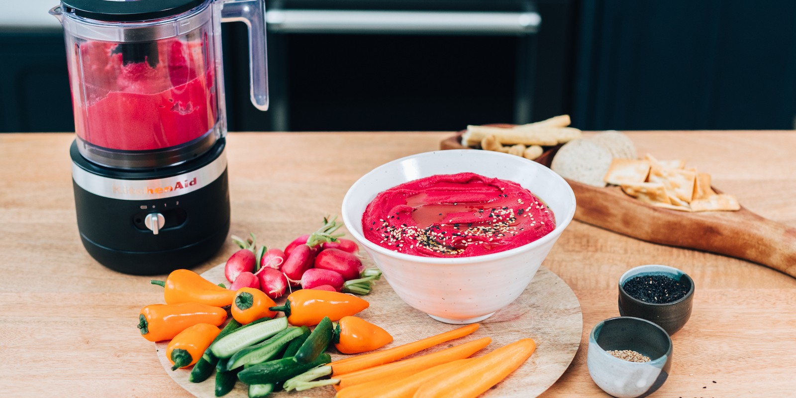 Beetroot hummus Recipes KitchenAid UK