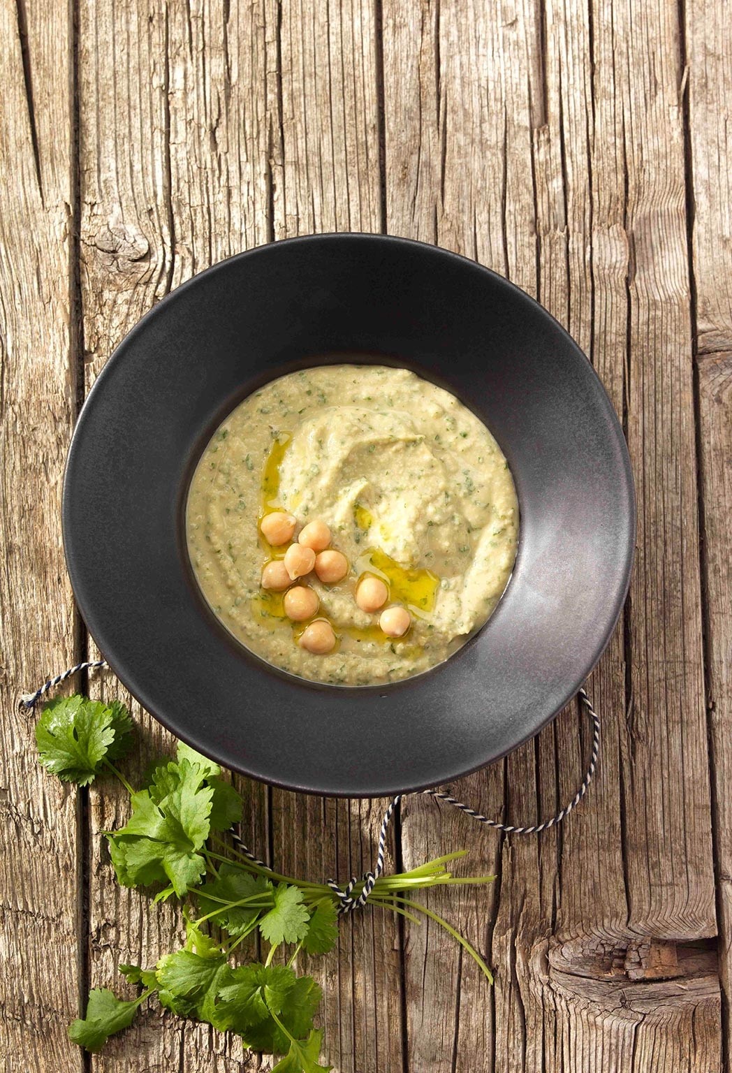 Houmous Au Citron Et A La Coriandre