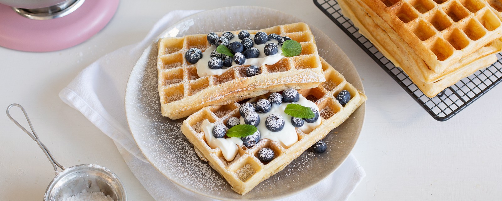 Gofres De Bruselas Recetas Sitio Web Oficial De Kitchenaid