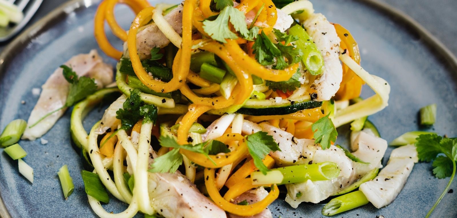 Ceviche de loup de mer, carotte et courgette au gingembre | Recettes ...