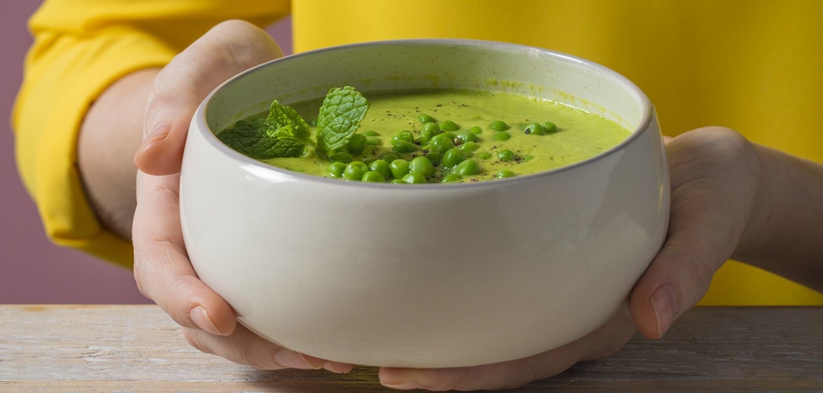 Erbsen-Minze-Suppe | Rezepte | Offizielle Website von KitchenAid