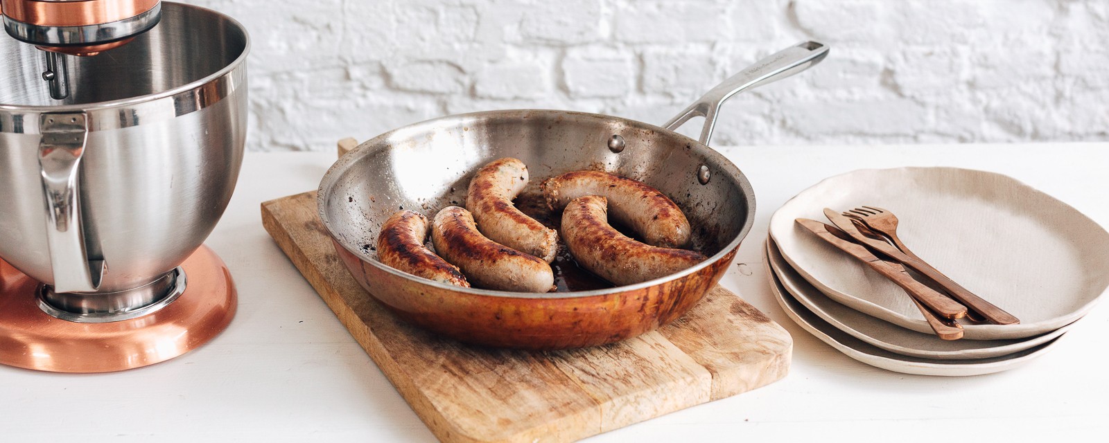 KitchenAid - Homemade sausage is simple to make with the Food