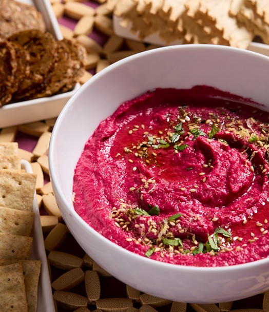 Zesty Roasted Beet Hummus Recipes KitchenAid UK