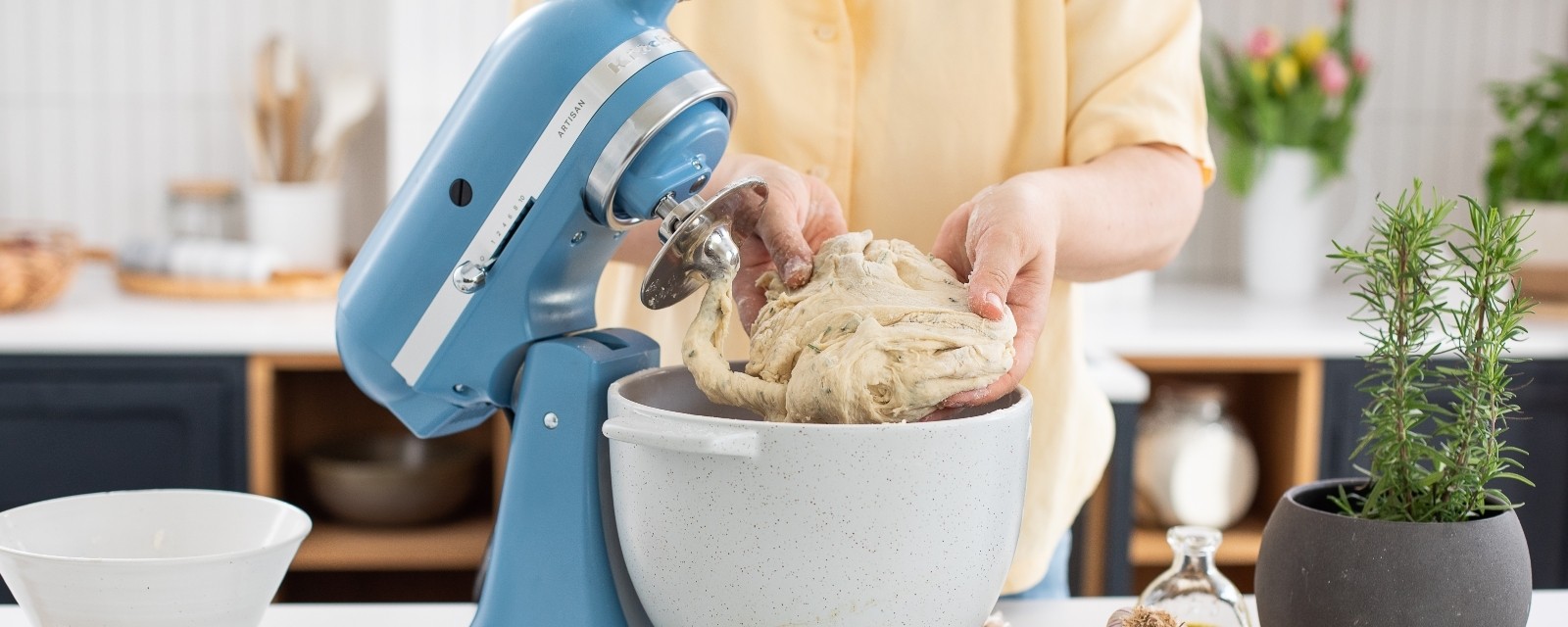 Rosemary and garlic bread Recipes KitchenAid UK