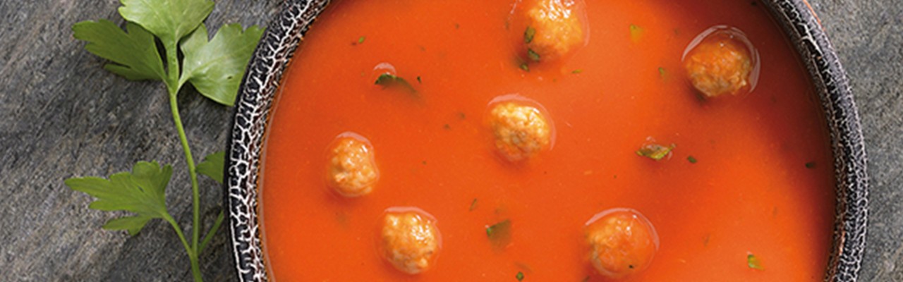 Tomatensuppe mit Fleischklößchen Homemade | Rezepte | KitchenAid