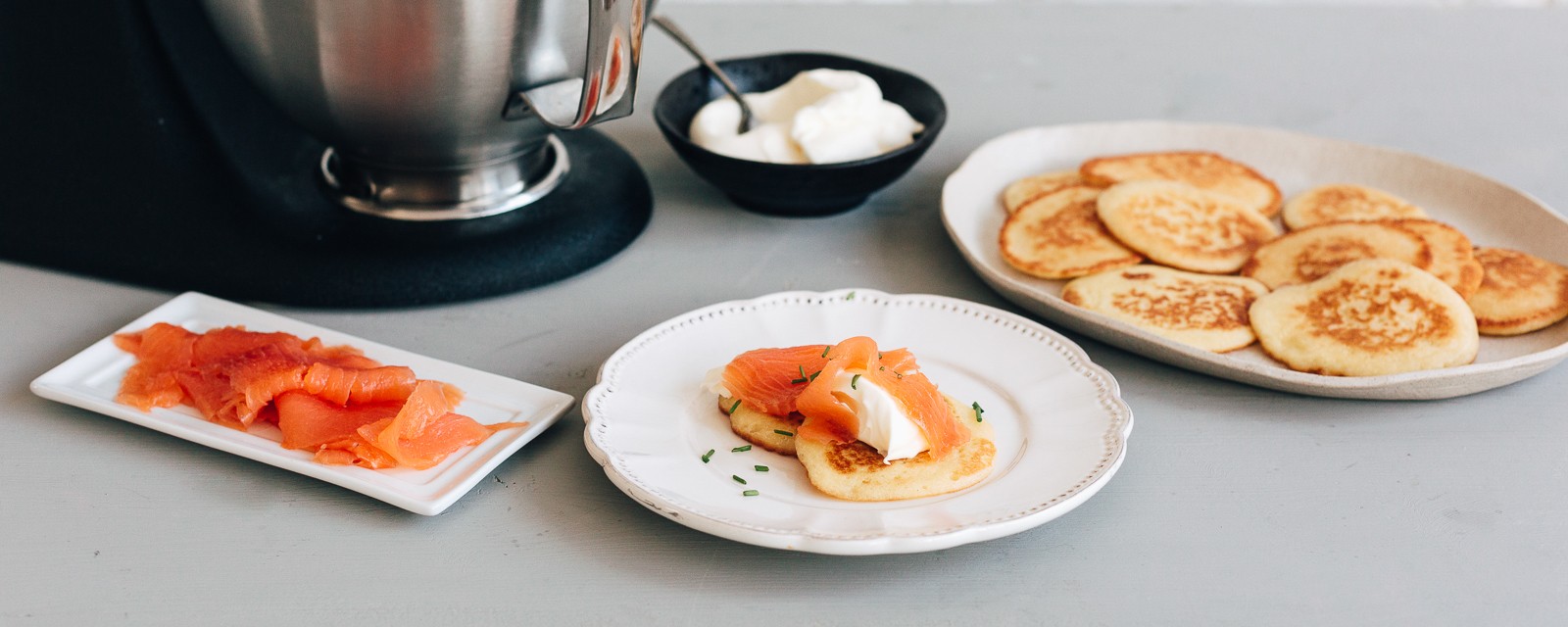 Simple blinis Recipes KitchenAid UK