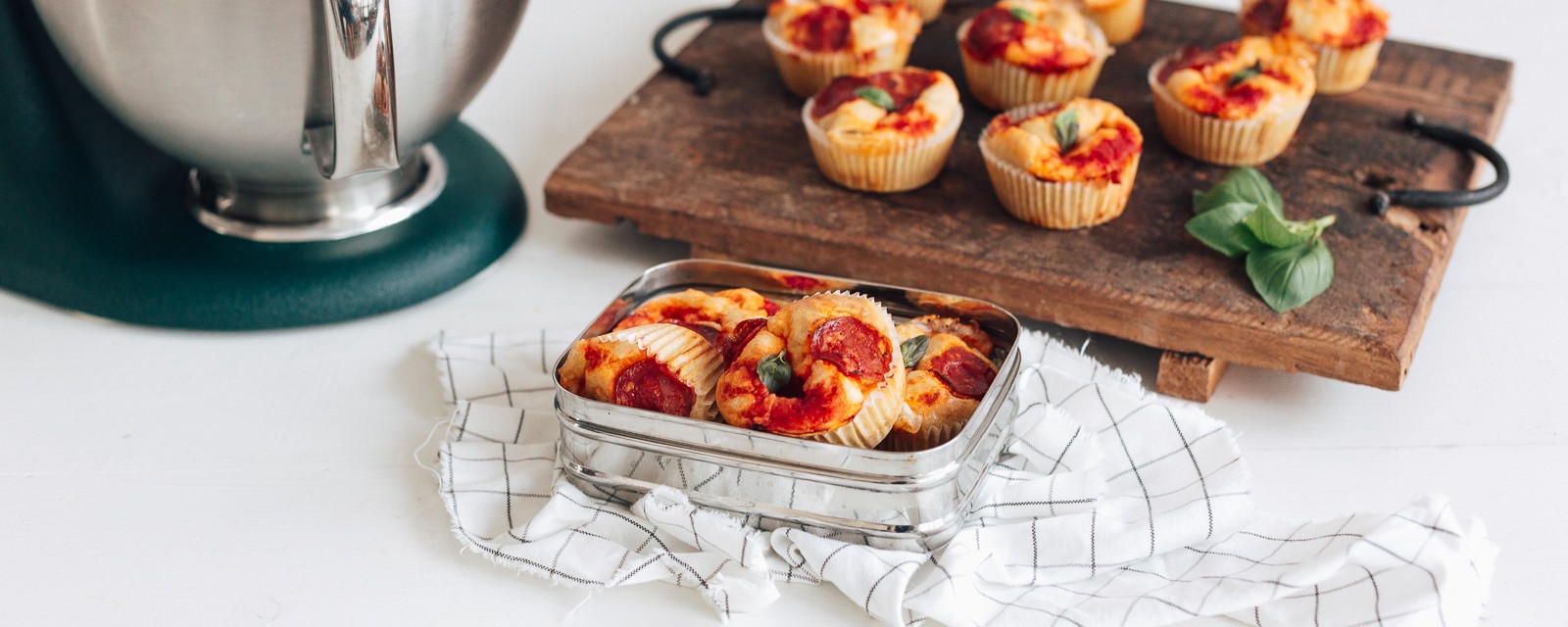 Pizza Muffins Rezepte Kitchenaid