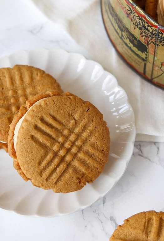 Peanut butter sandwich cookies Recipes KitchenAid