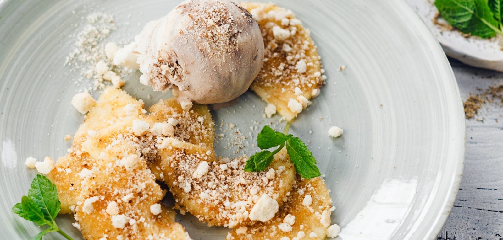 Apple tempura slices with cardamom sugar Recipes KitchenAid UK